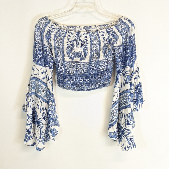 LF Tops - LF Three Days Grace off shoulder crop top